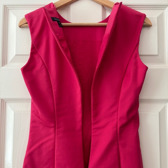 French Connection Sheath Dress - Fuschia Pink Size 4 - Picture 7 of 9